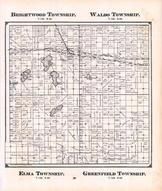 Brightwood Township, Waldo Township, Elma Township, Greenfield Township, Richland County 1897